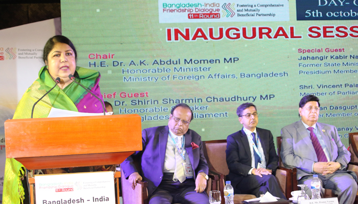বাংলাদেশ-ভারত প্রতিবেশী কূটনীতির রোল মডেল: স্পিকার